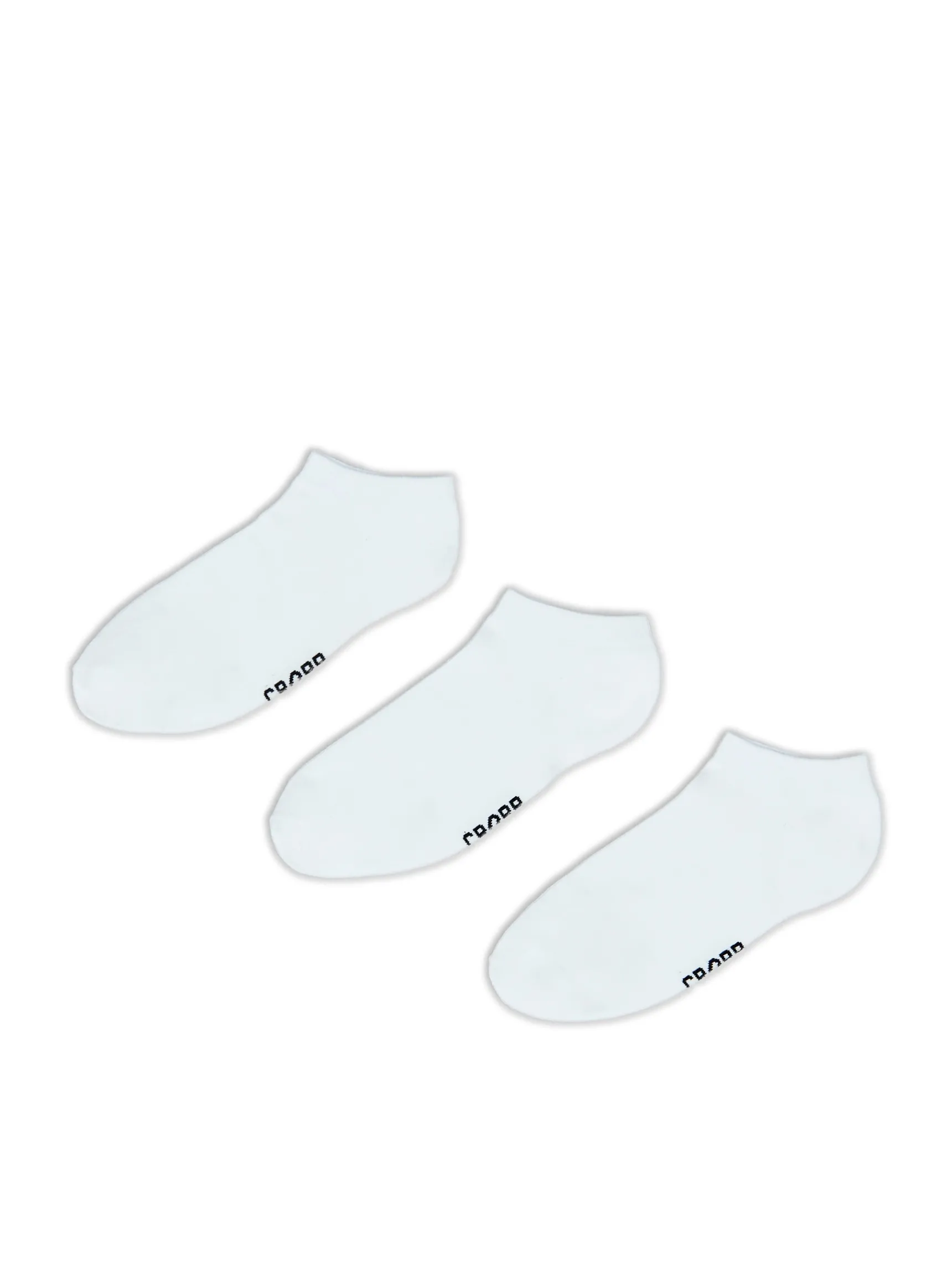 Hot Cropp 3 pack ch skarpetek biały