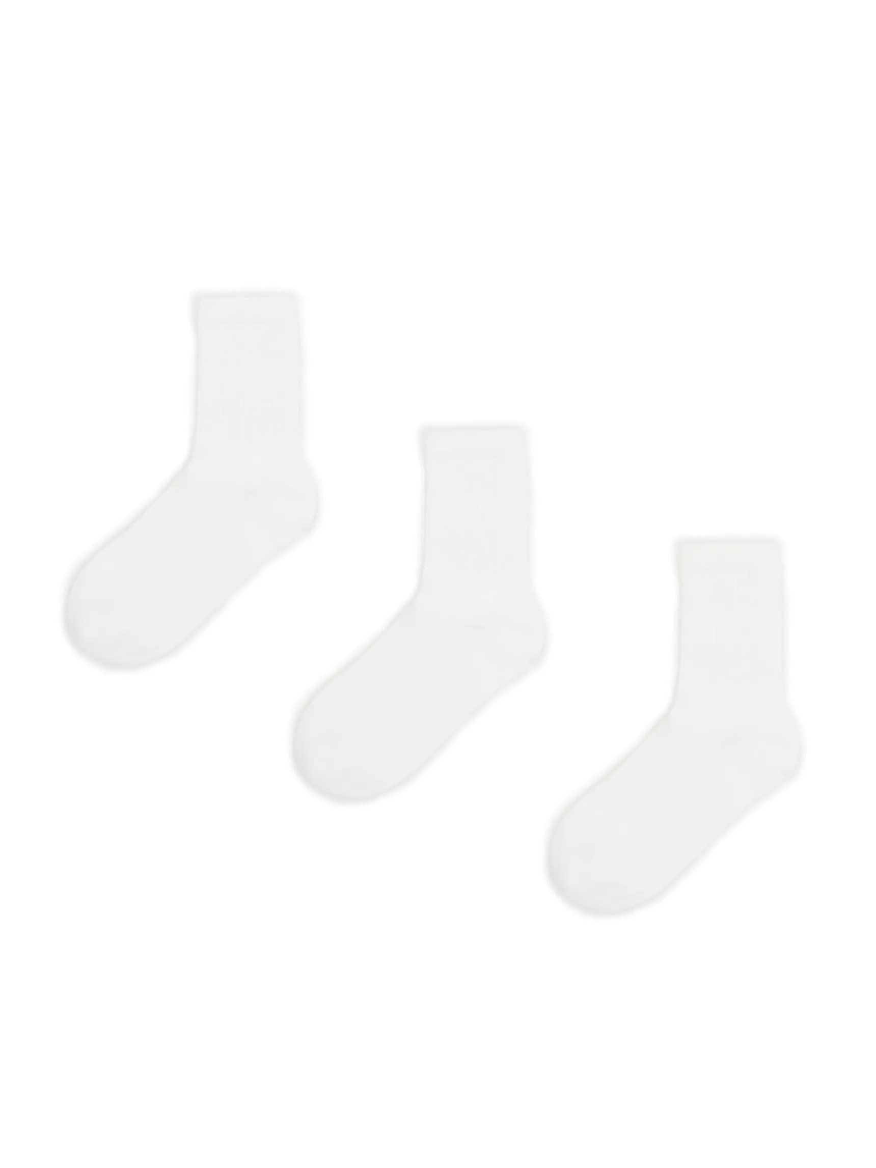 Hot Cropp 3 pack ch skarpetek basic biały