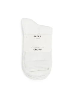 Hot Cropp 3 pack ch skarpetek basic biały