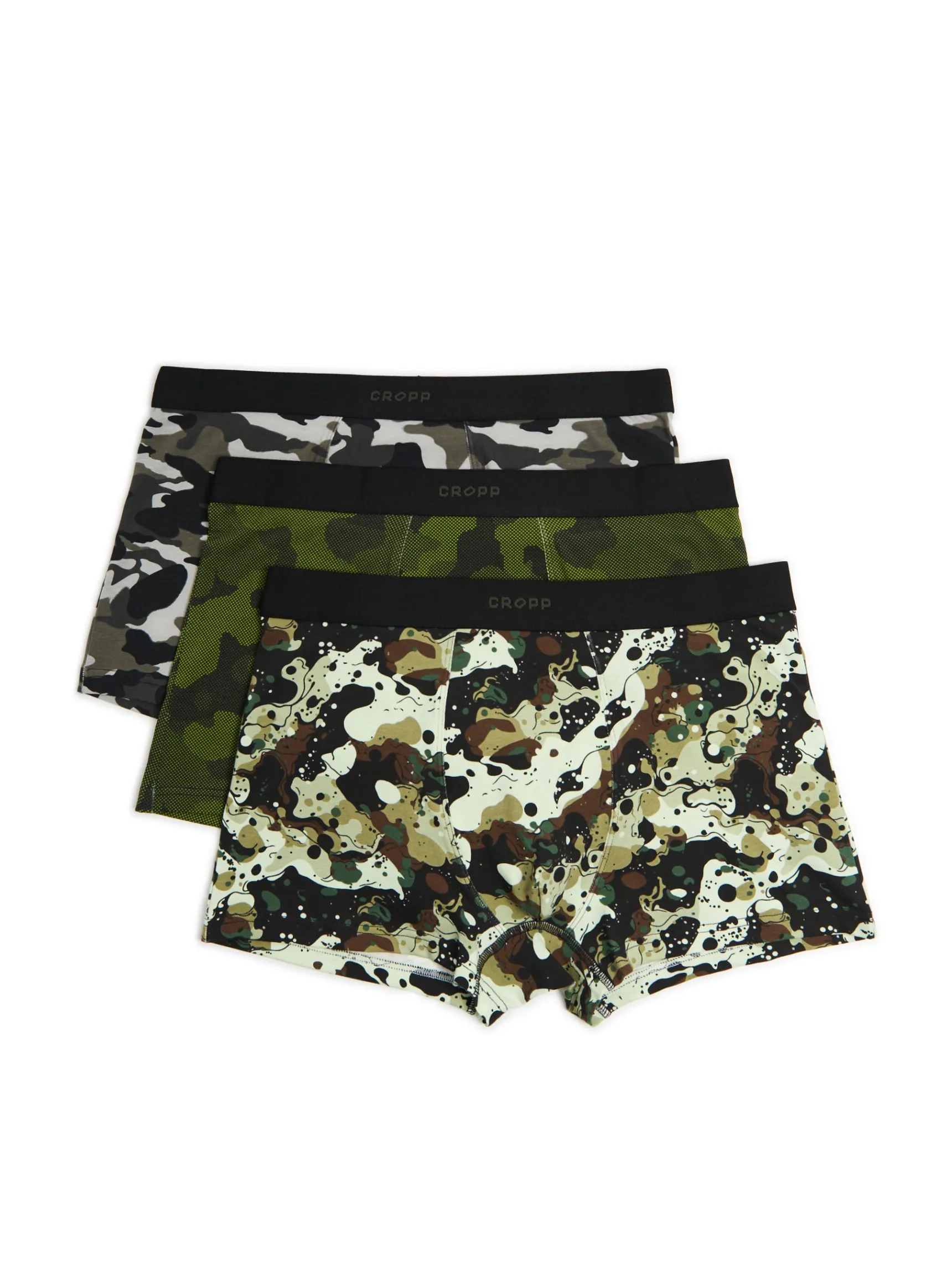 Fashion Cropp 3 pack bokserek czarny