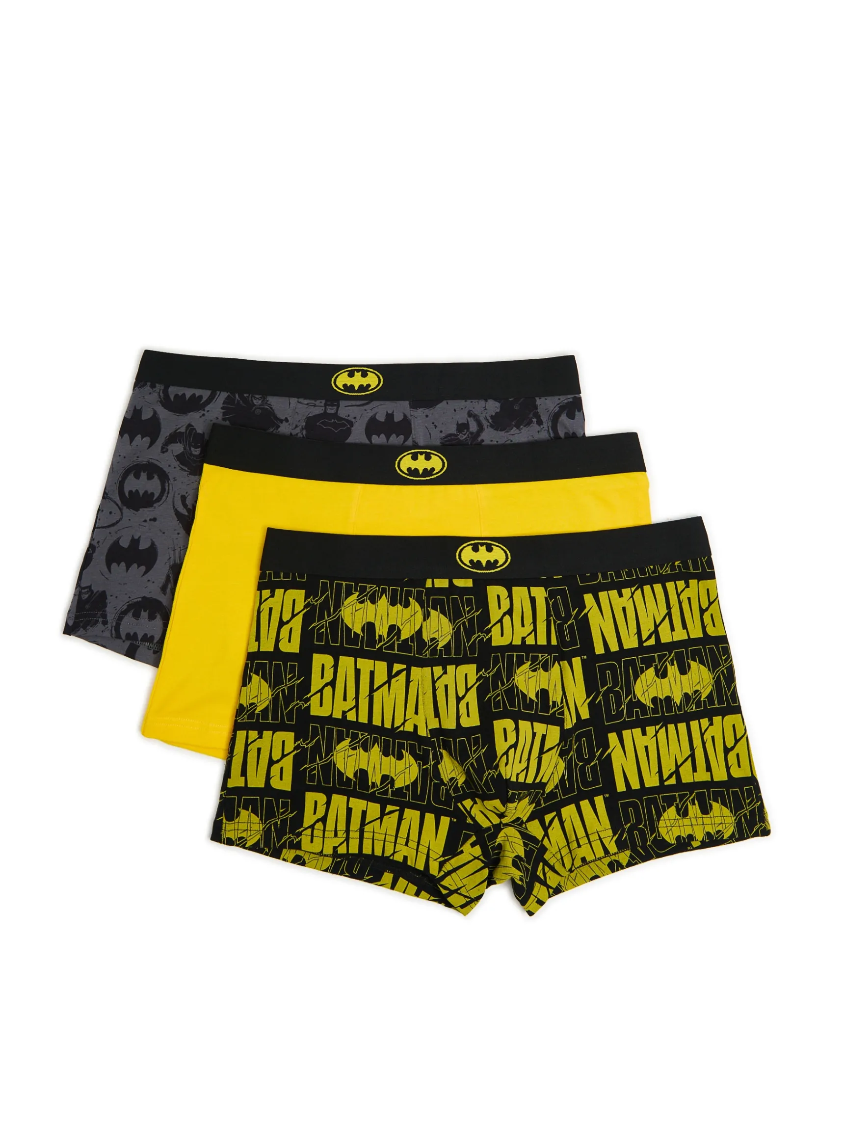 Hot Cropp 3 pack bokserek Batman czarny