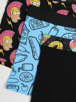 Discount Cropp 3 pack bokserek The Simpsons czarny