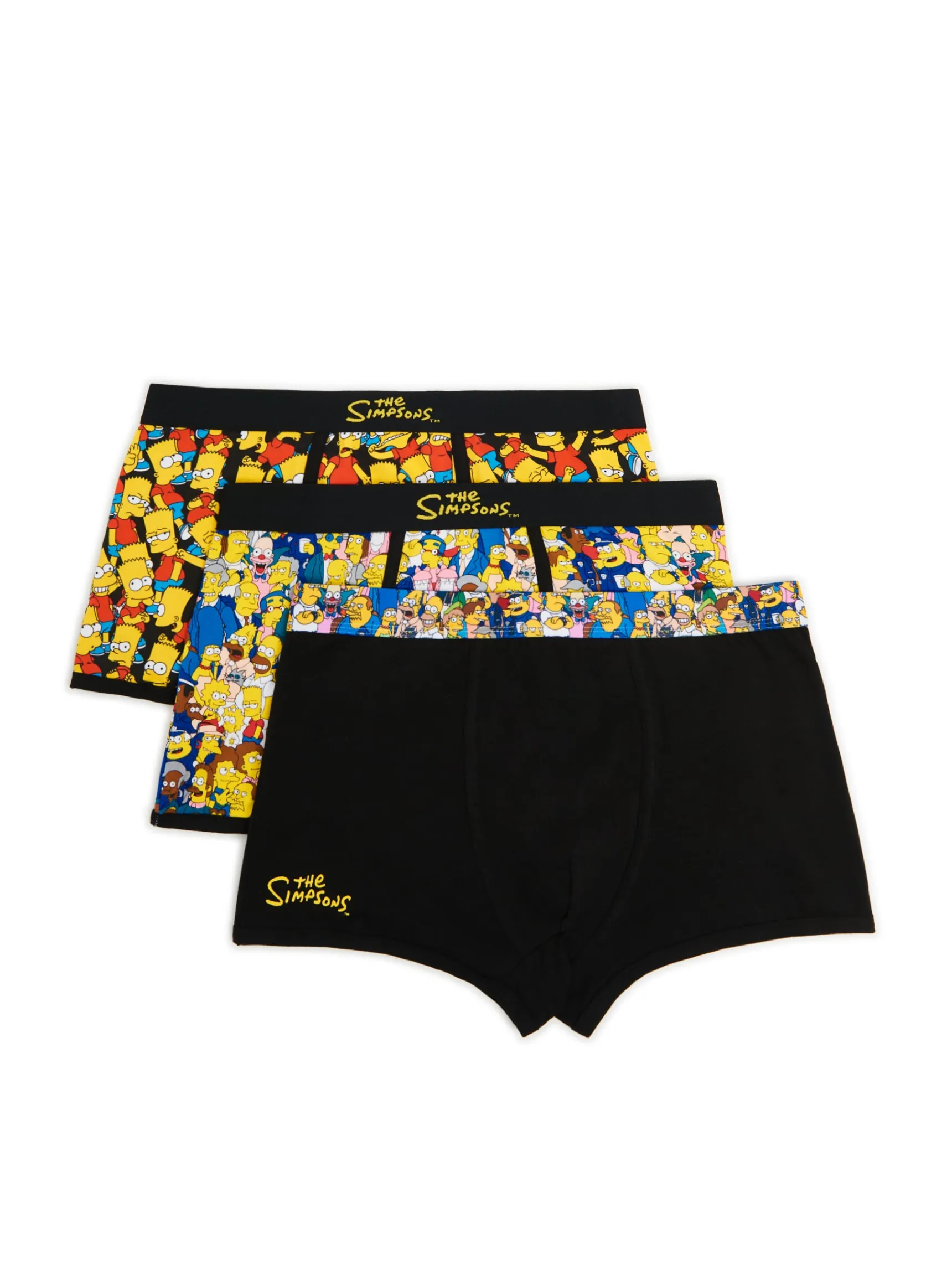 Hot Cropp 3 pack bokserek The Simpsons żółty