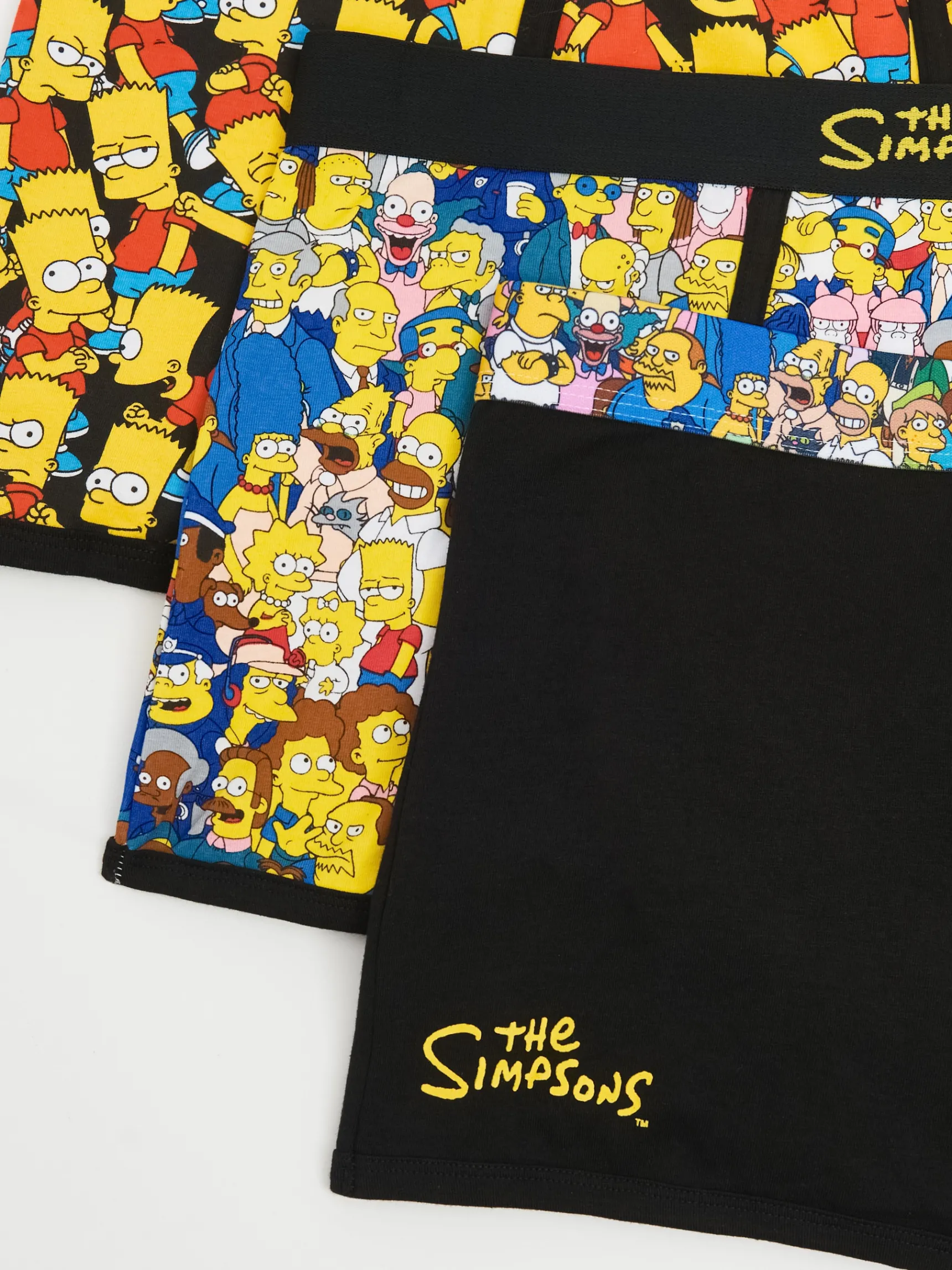 Hot Cropp 3 pack bokserek The Simpsons żółty