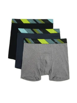 Outlet Cropp 3 pack bokserek z kolorowym wykończeniem zielony