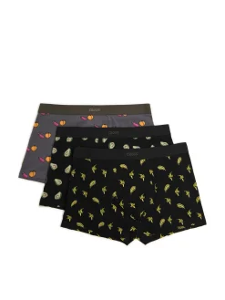 Best Cropp 3 pack bokserek z owocami szary