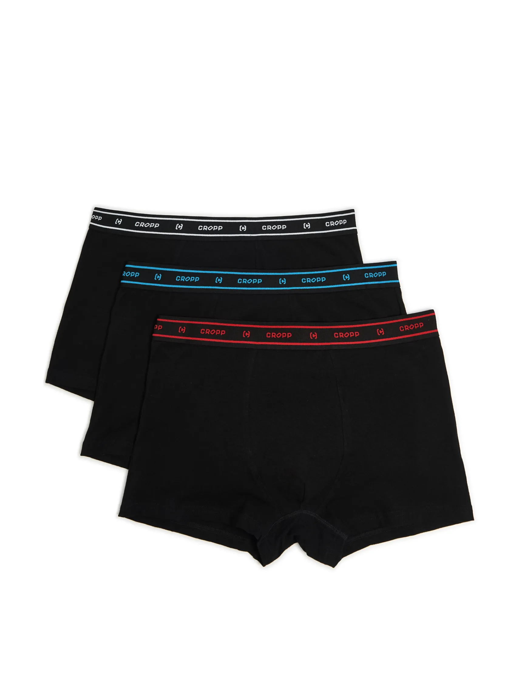 Online Cropp 3 pack ch bokserek basic czarny