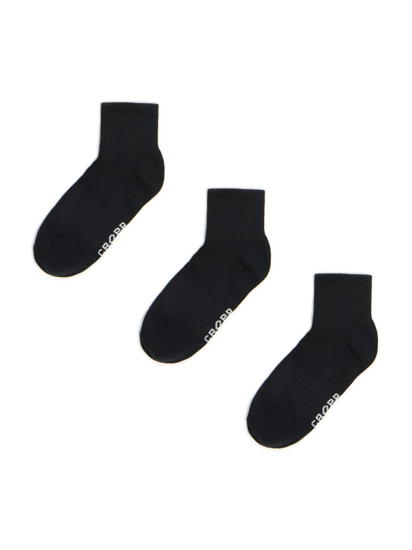 Outlet Cropp 3 pack ch skarpet czarny