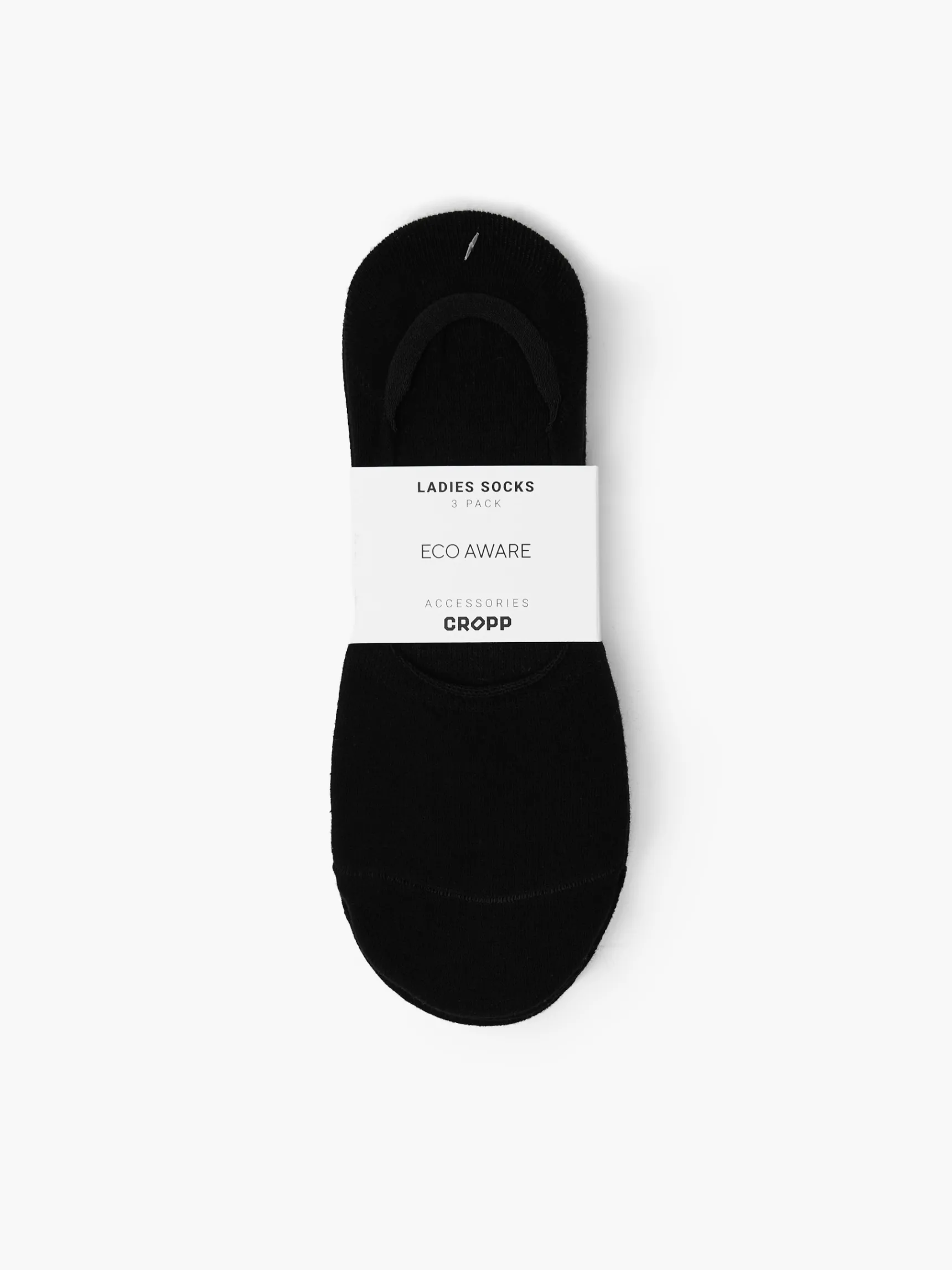 Outlet Cropp 3 pack ch skarpetek stopek czarny