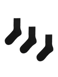 Clearance Cropp 3 pack ch skarpetek basic czarny