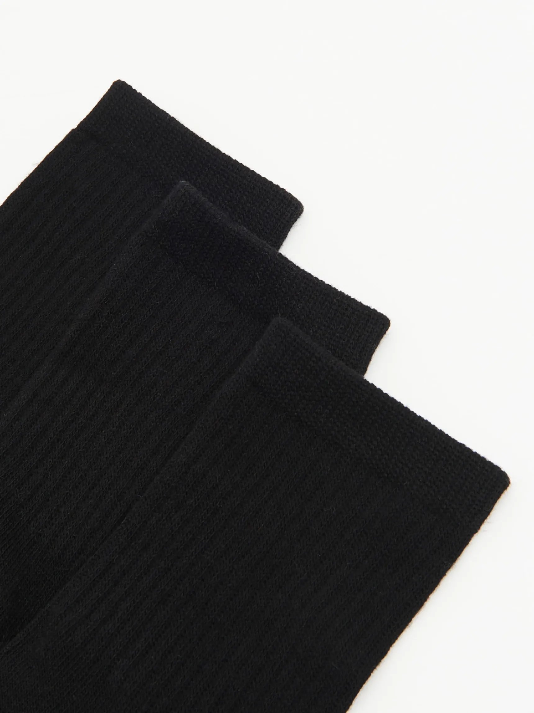 Clearance Cropp 3 pack ch skarpetek basic czarny