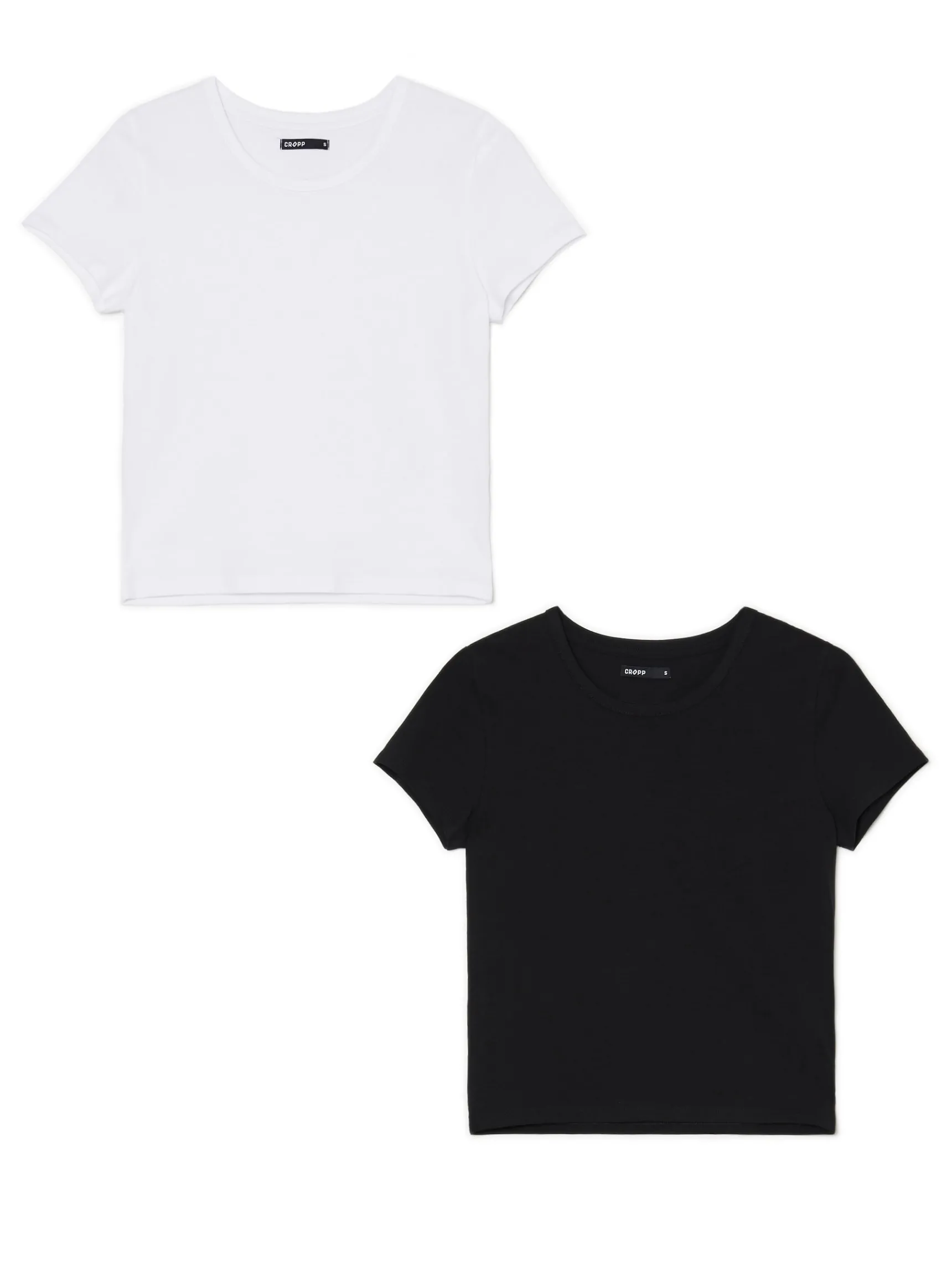 New Cropp 2 pack dopasowanych T-shirtów wielobarwny