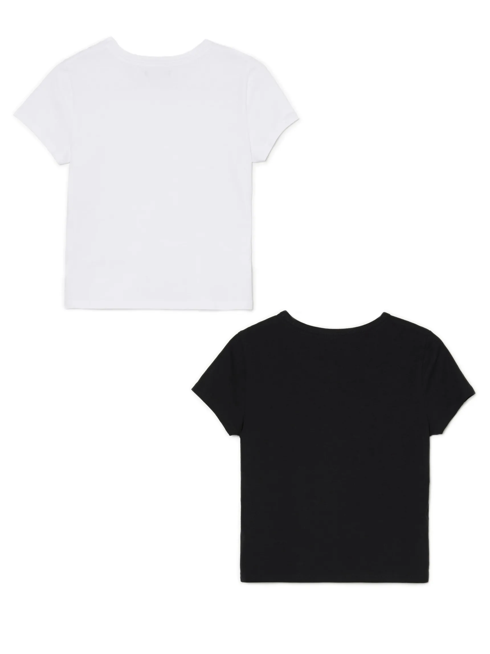 New Cropp 2 pack dopasowanych T-shirtów wielobarwny