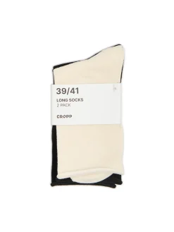 Discount Cropp 2 pack długich modalowych skarpetek czarny