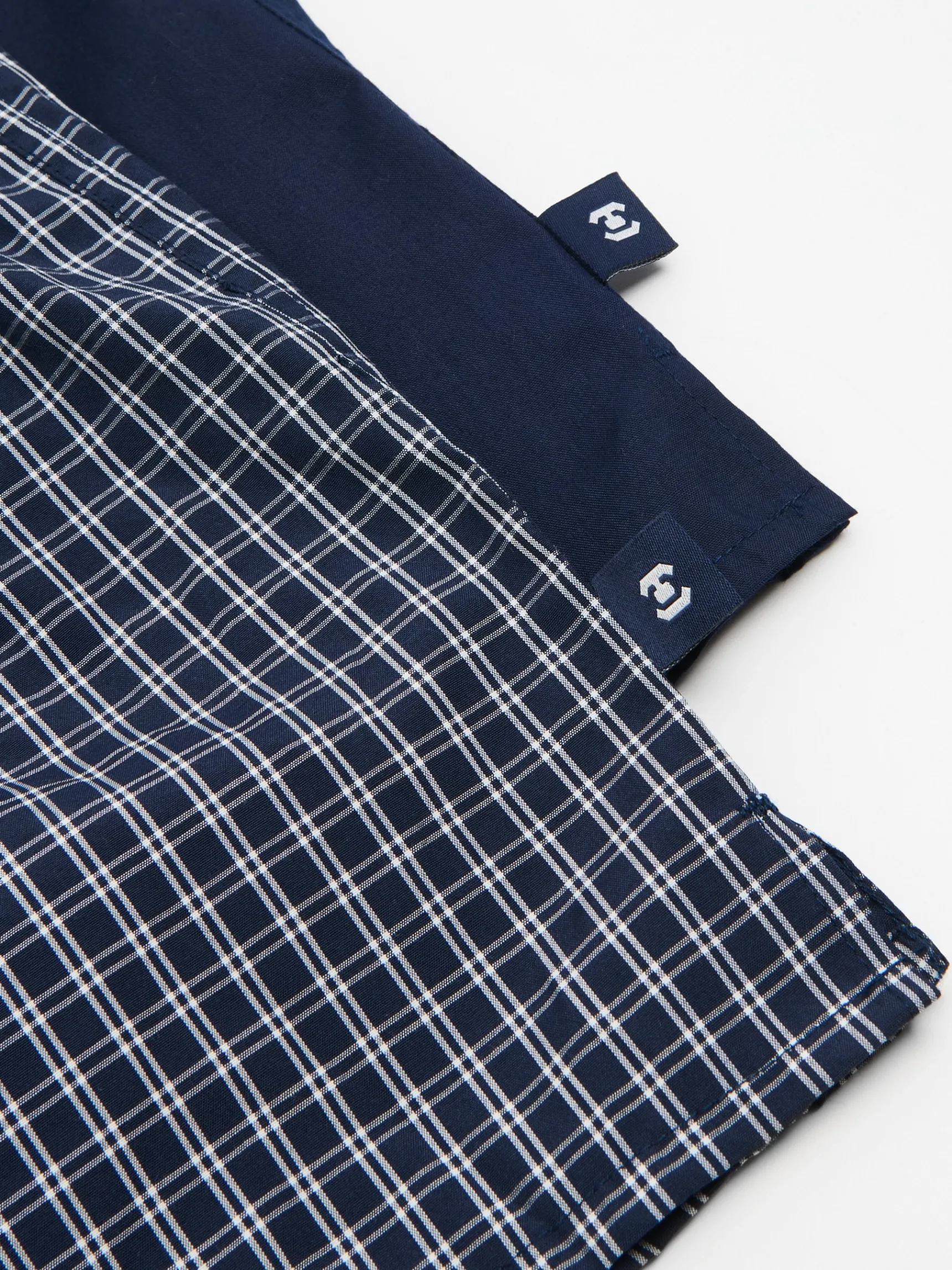 Outlet Cropp 2 pack ch bokserek granatowy