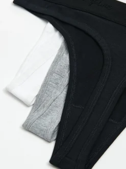 Sale Cropp 3 pack majtek thong wielobarwny