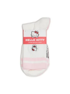 Hot Cropp 2 pack skarpet Hello Kitty różowy