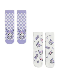 Fashion Cropp 2 pack skarpet Kuromi fioletowy