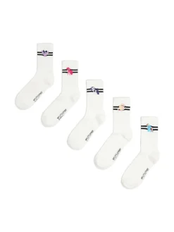 Sale Cropp 5 pack skarpet My Litlle Pony biały