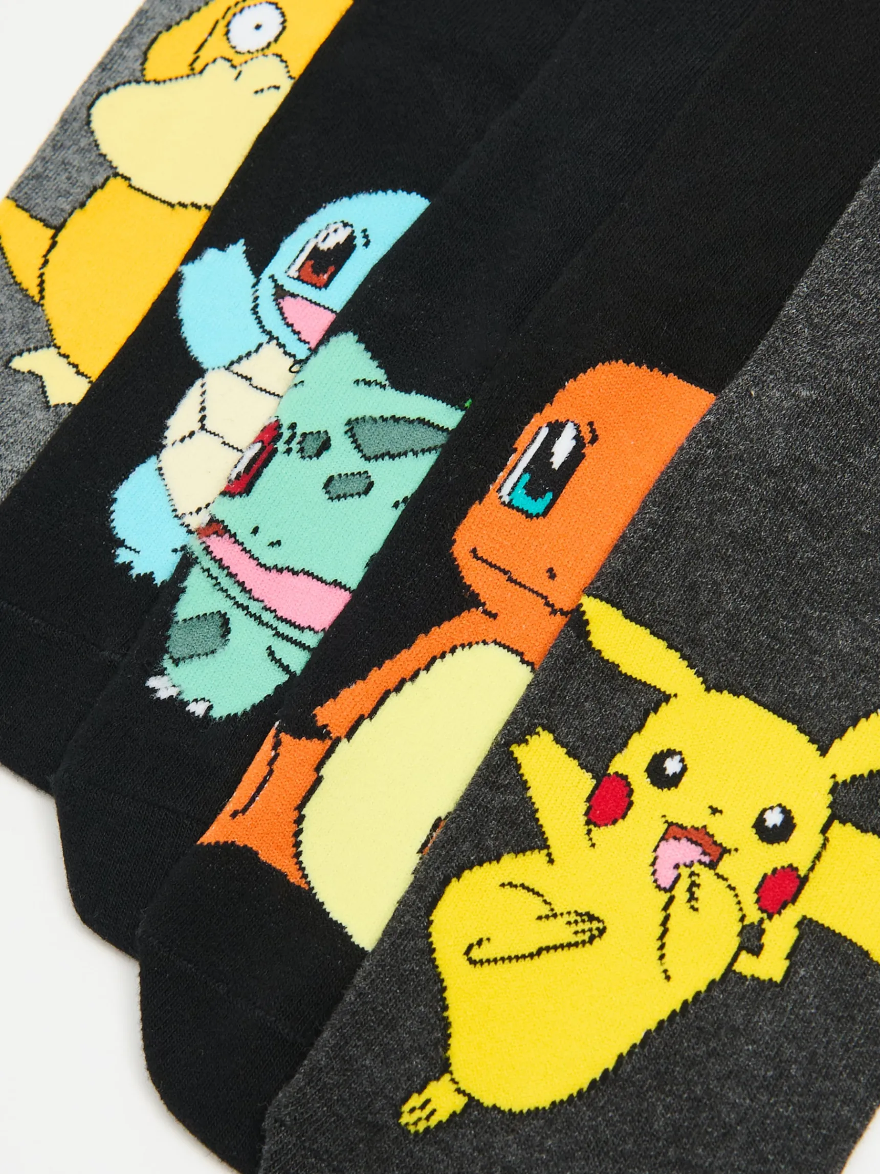 Outlet Cropp 5 pack skarpet Pokémon czarny
