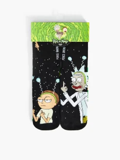 Outlet Cropp 2 pack skarpet Rick i Morty czarny