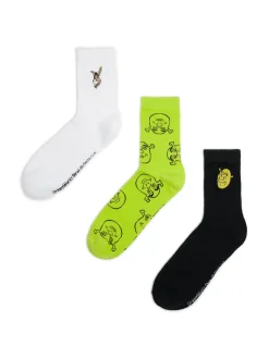 Clearance Cropp 3 pack skarpet Shrek i Osioł zielony