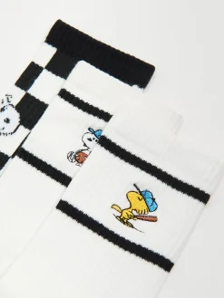 Best Cropp 3 pack skarpet Snoopy biały