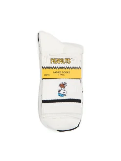 Best Cropp 3 pack skarpet Snoopy biały