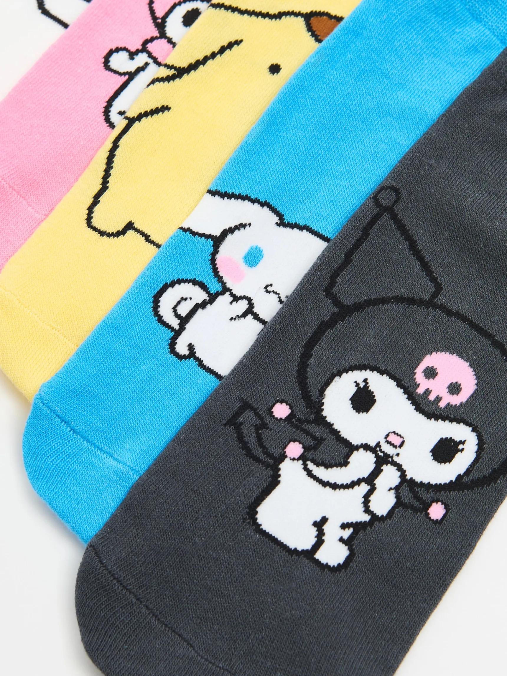 Online Cropp 5 pack skarpet z postaciami Sanrio wielobarwny