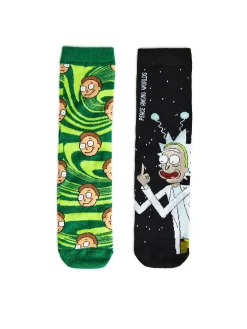 Online Cropp 2 pack skarpetek Rick and Morty czarny