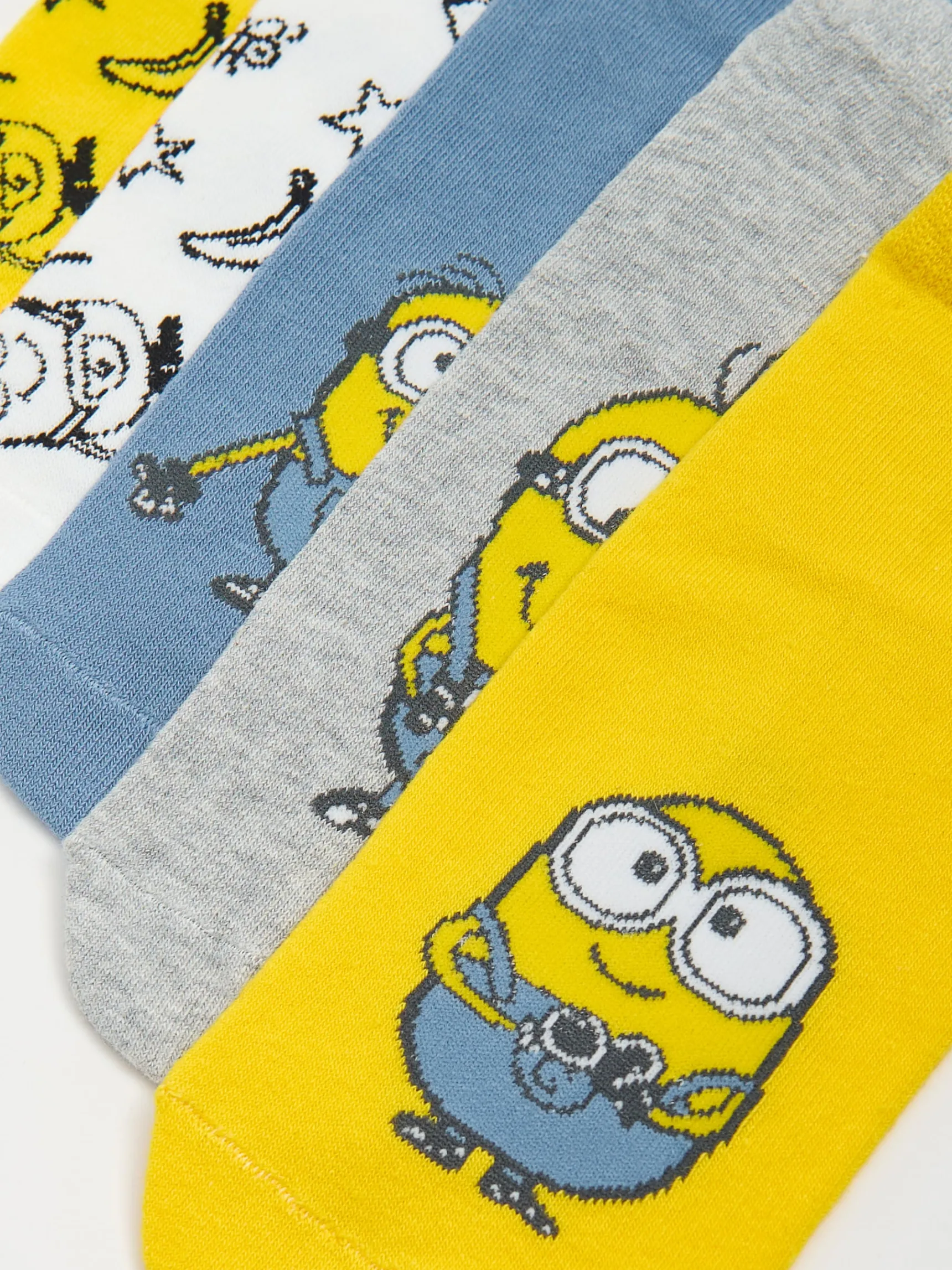 Hot Cropp 5 pack skarpetek z Minionkami wielobarwny