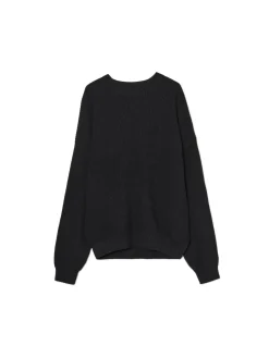 Best Cropp Żakardowy sweter czarny