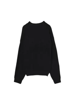Best Cropp Żakardowy sweter czarny