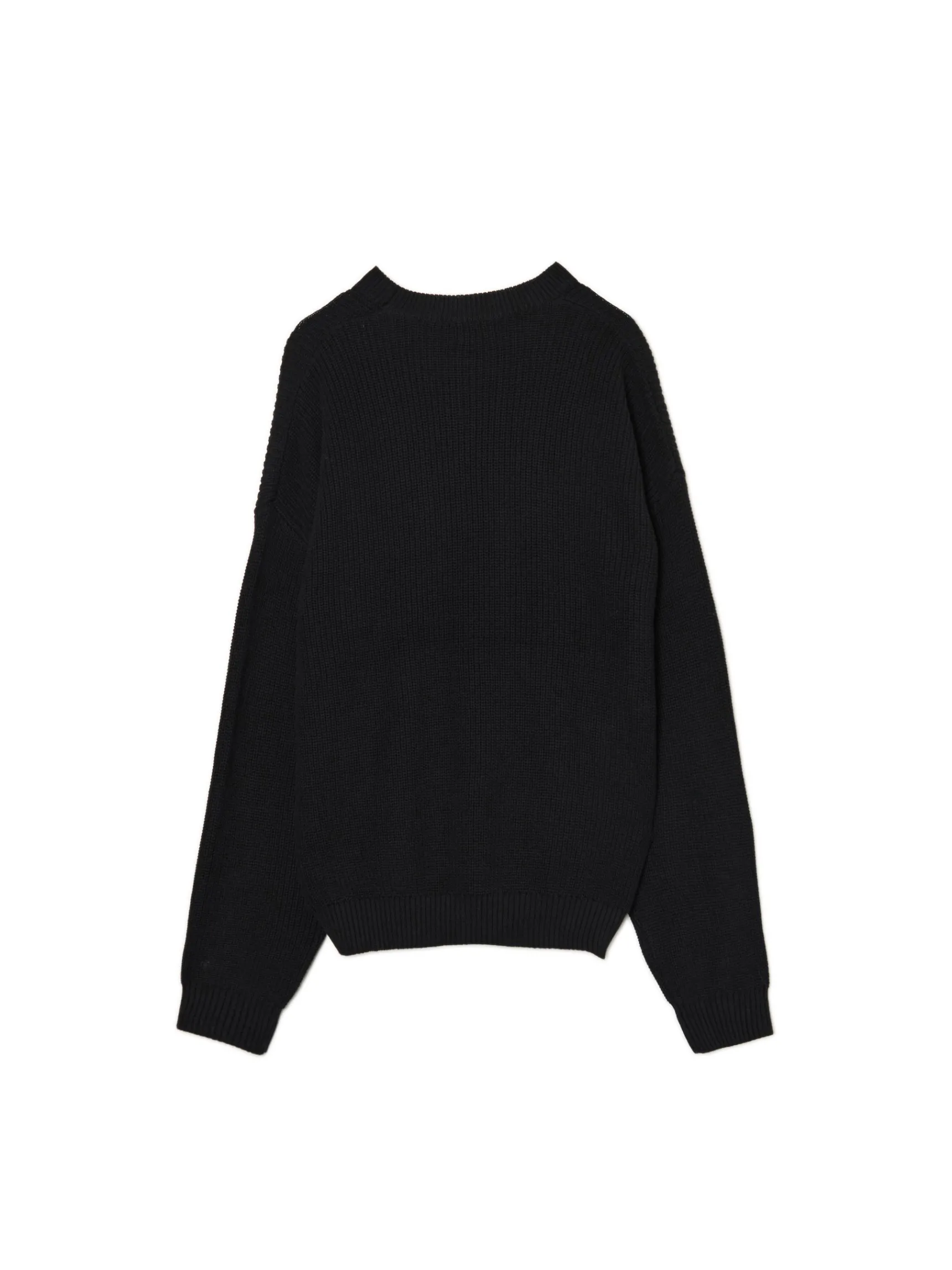 Best Cropp Żakardowy sweter czarny