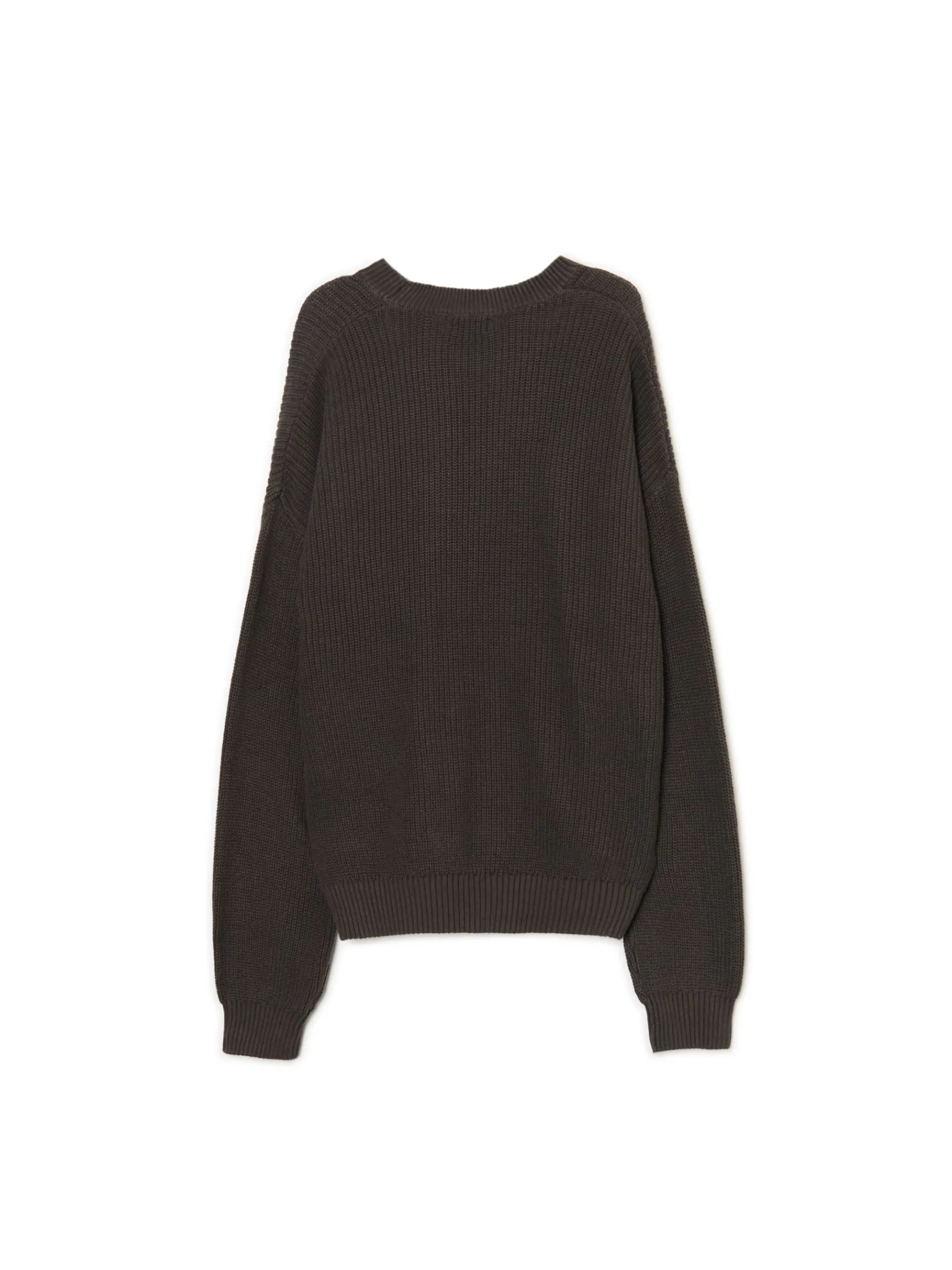 Clearance Cropp Żakardowy sweter szary