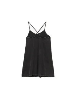 Hot Cropp Bawełniana sukienka mini szary