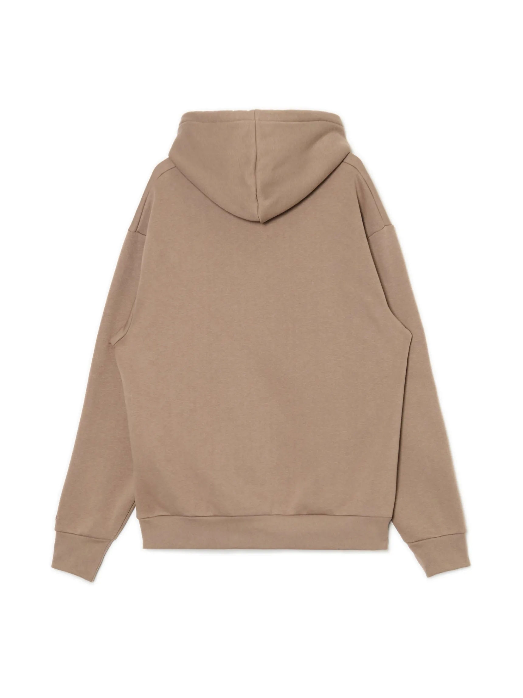 Online Cropp Beżowa bluza regular z kapturem beżowy