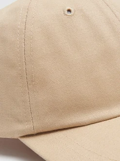 Fashion Cropp Beżowa gładka czapka z daszkiem beżowy