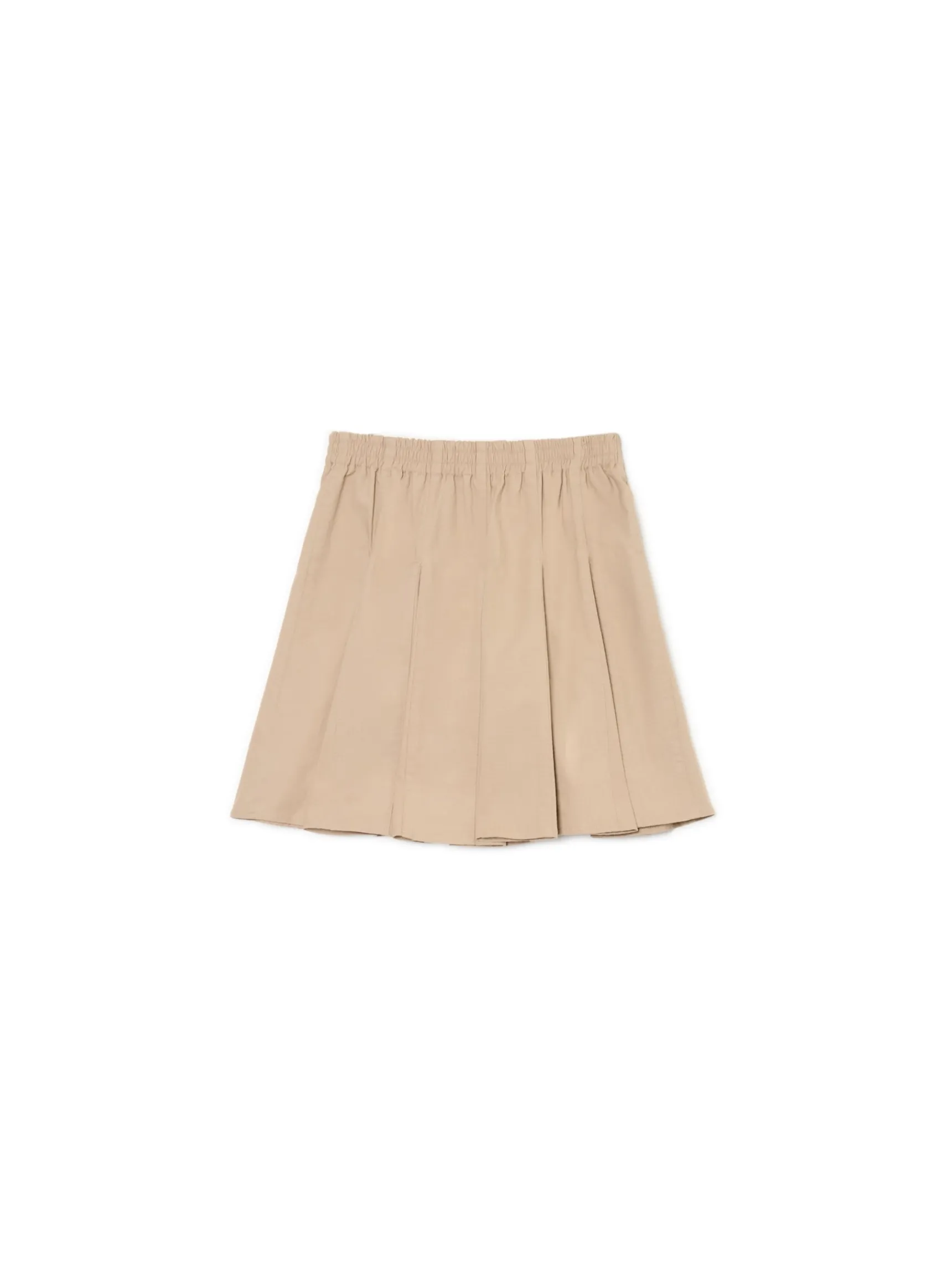Clearance Cropp Beżowa spódnica mini kremowy
