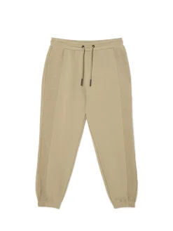 Outlet Cropp Beżowe dresowe joggery beżowy