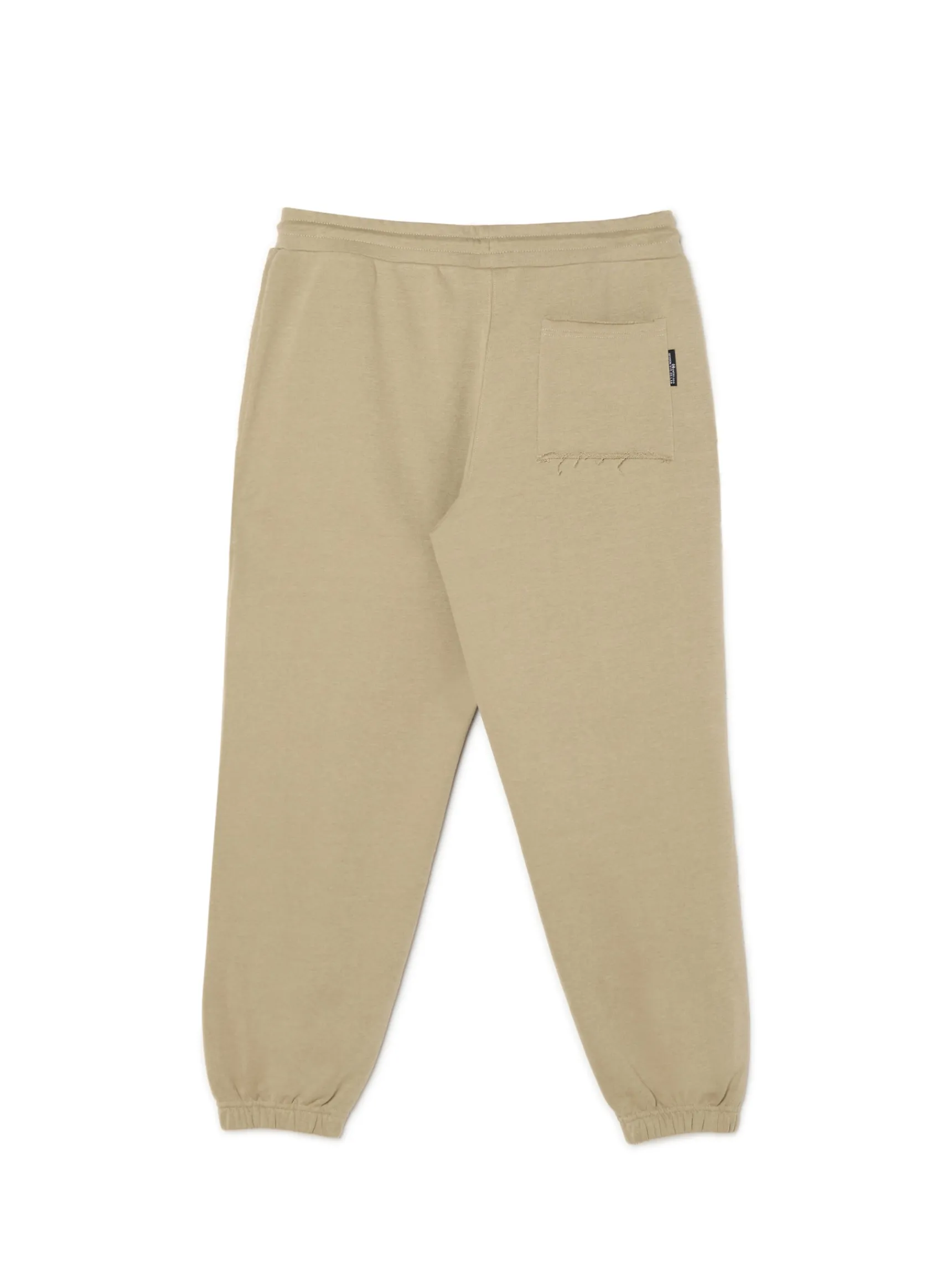 Outlet Cropp Beżowe dresowe joggery beżowy