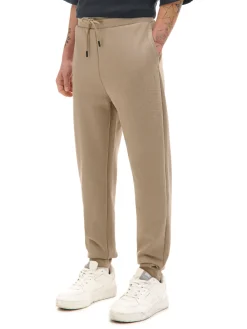 Online Cropp Beżowe dresowe joggery regular beżowy