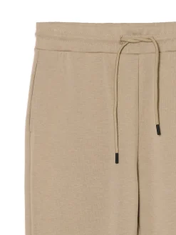 Online Cropp Beżowe dresowe joggery regular beżowy