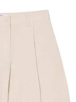 Hot Cropp Beżowe kuloty beżowy