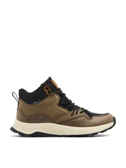 Outlet Cropp Beżowe sneakersy za kostkę beżowy