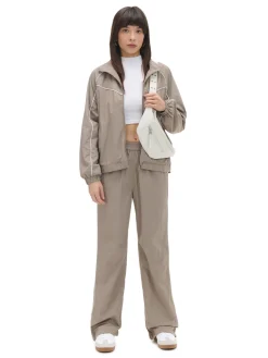 Best Cropp Beżowe spodnie jogger beżowy