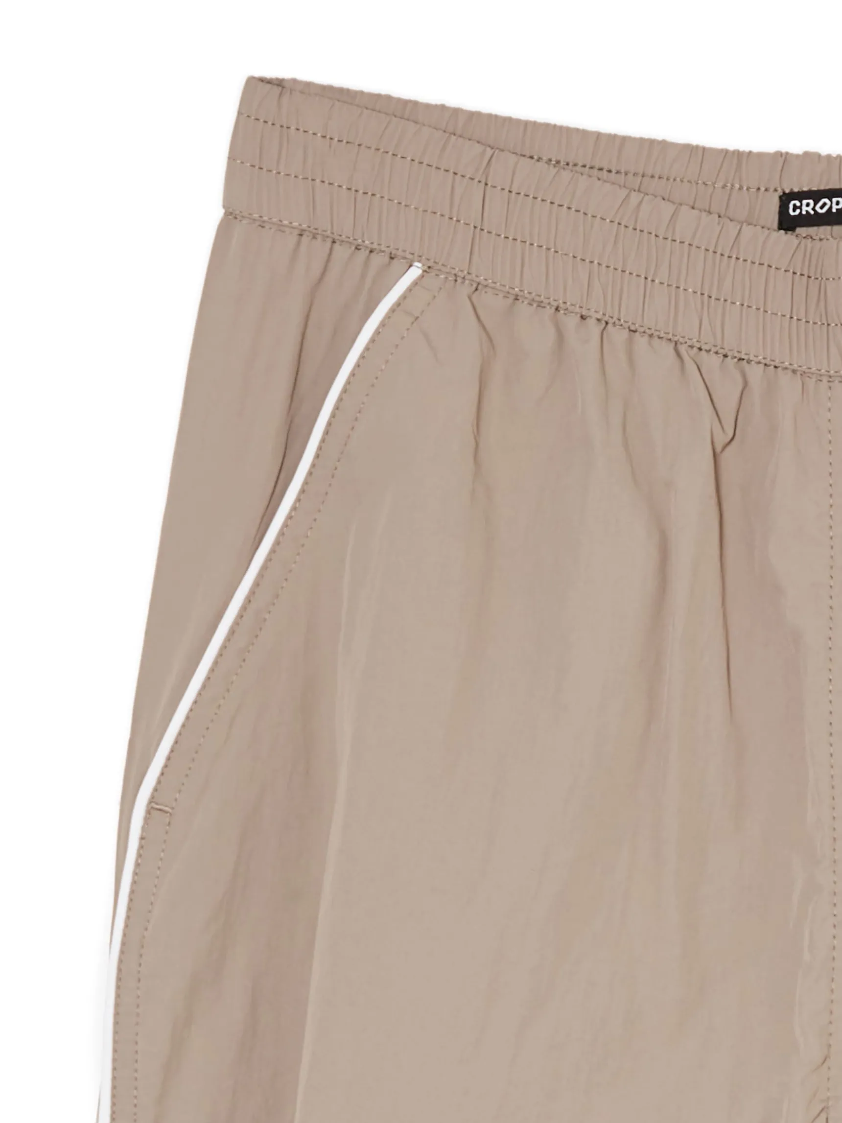 Best Cropp Beżowe spodnie jogger beżowy