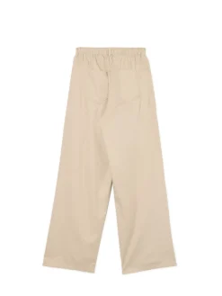 Hot Cropp Beżowe spodnie wide leg beżowy