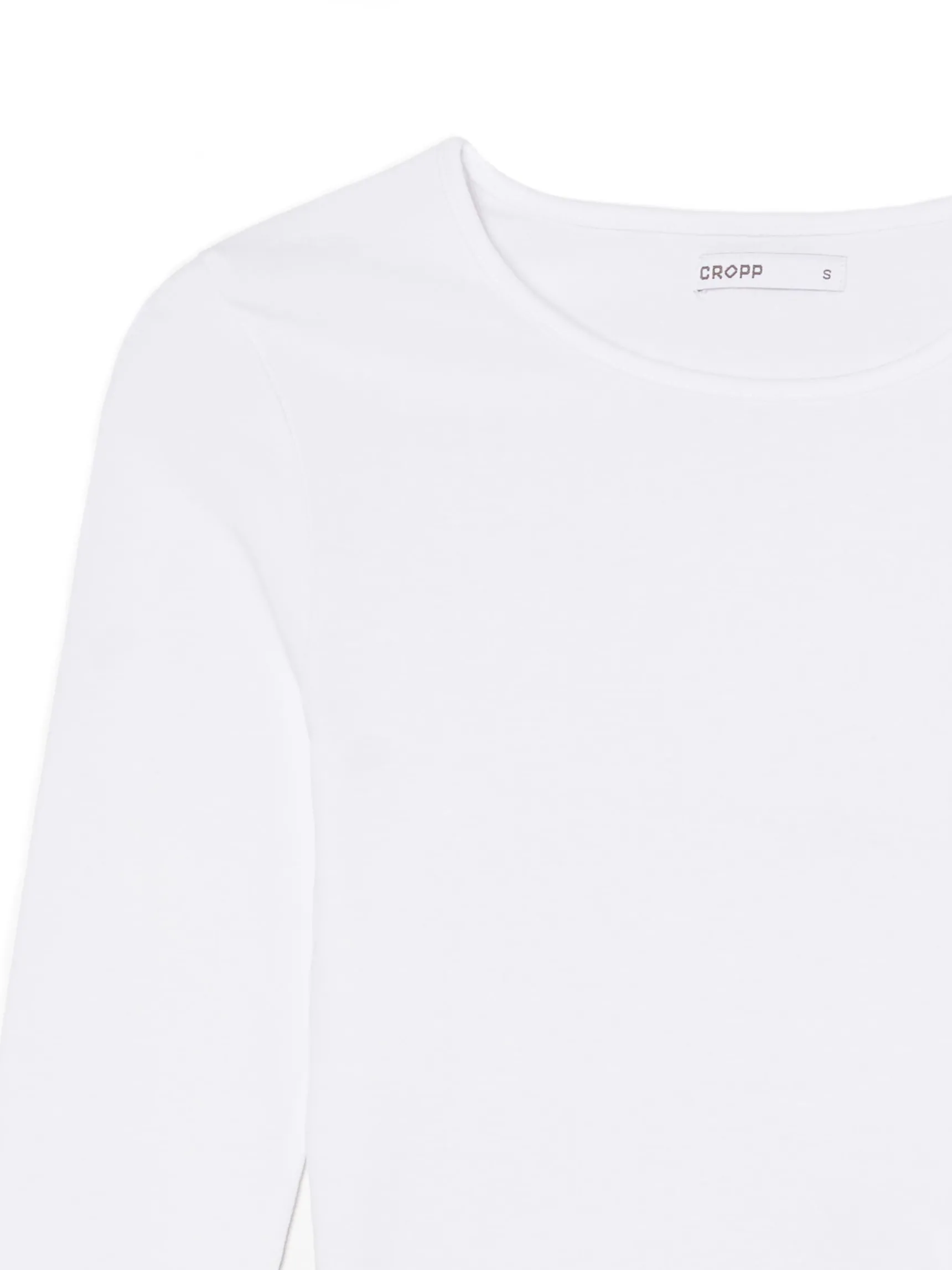 Hot Cropp Biała bluzka basic biały