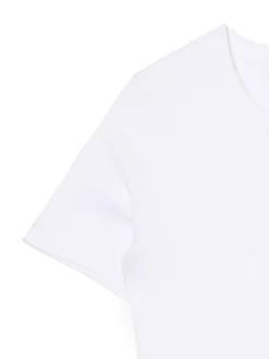 Discount Cropp Biała koszulka slim biały